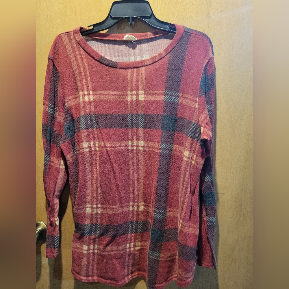 Plaid Top